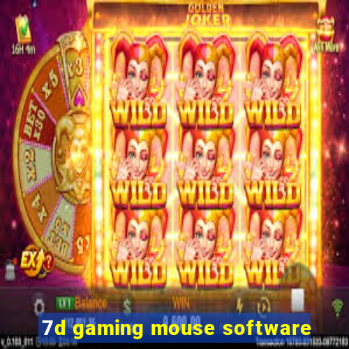 7d gaming mouse software